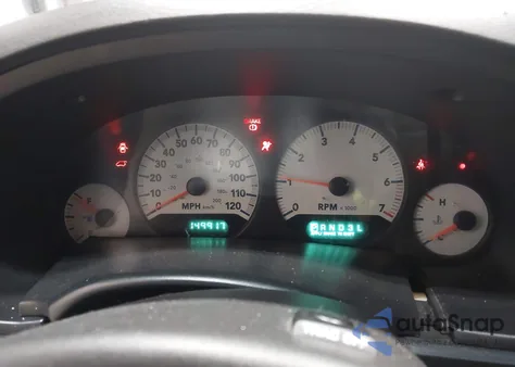 2005 Dodge Grand Caravan Sxt из США, поврежденный, VIN 2D4GP44L85R280675